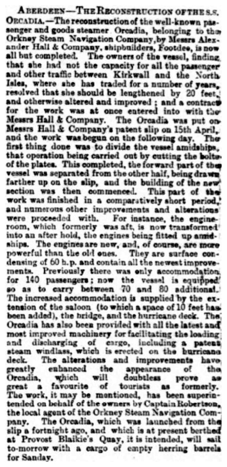 Orcadia 1868